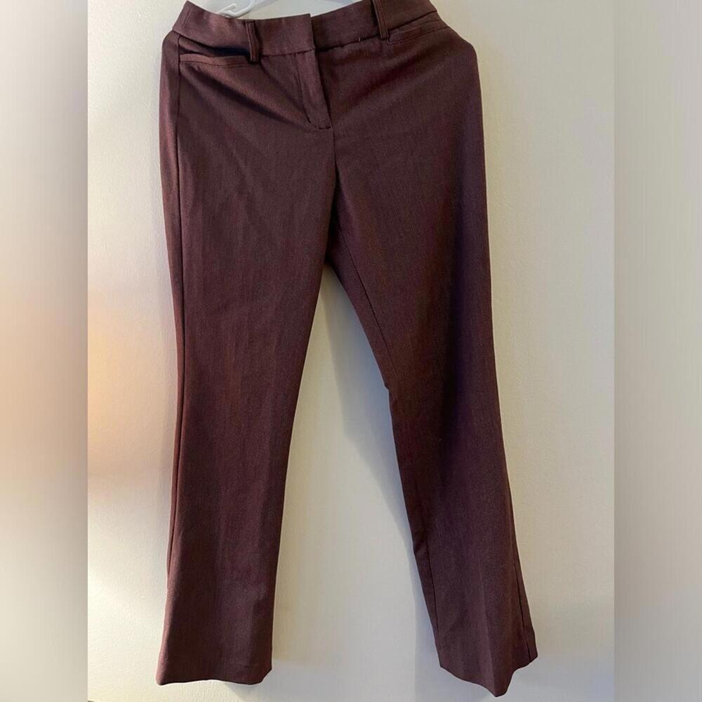 LOFT Women's Burgundy Trousers